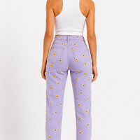 Miss Selfridge дънки с бродирани цветя • 32/S/XS