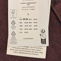 PIECES деним риза-яке • L/XL