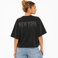 ONLY Тениска NY • S Oversized