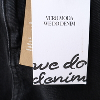 Vero Moda Черни wide дънки на точки • W29/32