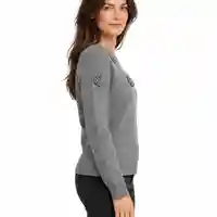 Vero Moda пуловер с плетени цветя • M
