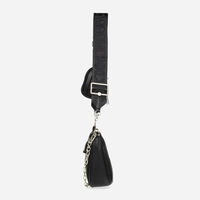 Steve Madden Bzarina Black Chain Bag