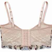 Triumph Floral Embroidery Longline Bra • EU 75B