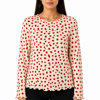 Vero Moda блуза със сърца • M