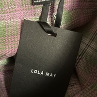 Lola May кариран панталон • М