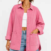 ASOS DESIGN деним риза-яке • L
