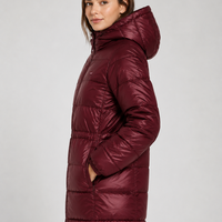 Levi’s Shiny Burgundy пухено яке • XS