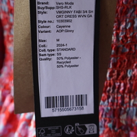 Vero Moda Флорална рокля • M