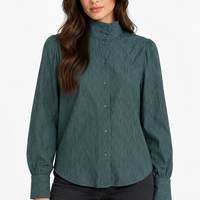Vero Moda риза с висока яка • M