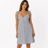 ASOS DESIGN флорална рокля • L