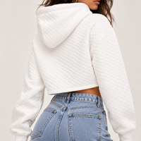 AÉROPOSTALE Cropped суичър • L