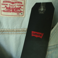 Levi’s светъл denim гащеризон с къс панталон - M