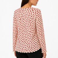 Vero Moda блуза със сърца • M