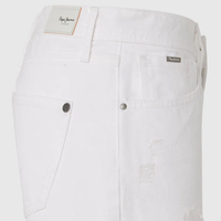 Pepe Jeans бели дънкови къси панталони • 29