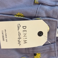 Miss Selfridge дънки с бродирани цветя • 32/S/XS
