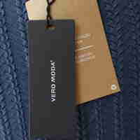 Vero Moda Тъмносиня дълга рокля • M