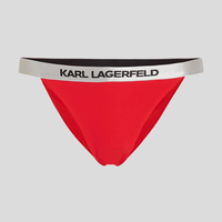 Karl Lagerfeld Logo Bikini Bottom W/ Elastic • S