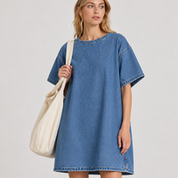 Levi’s Denim къса рокля Oversized • XL