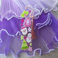 Акрилен книгоразделител -Christmas 001