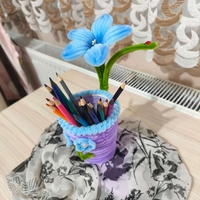 Моливник Lily Garden -PUR-BLU