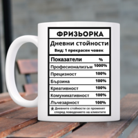Чаша за Фризьорка с възможност за персонализация