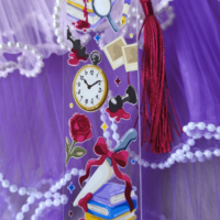 Акрилен книгоразделител -Mystery 001