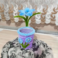 Моливник Lily Garden -PUR-BLU