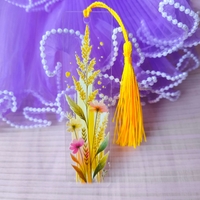 Акрилен книгоразделител -Wildflower 05