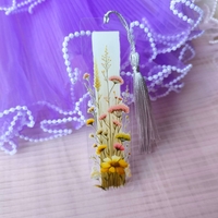 Акрилен книгоразделител -Wildflower 0012