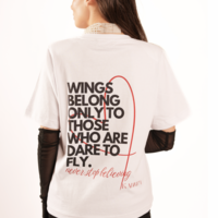 T-shirt Wings - white