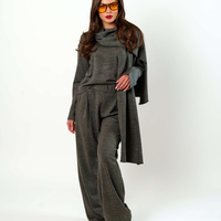 Блуза с яка/качулка Grey whisper