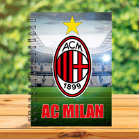 Тефтер AC Milan размер А5