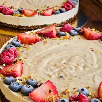 Портокалова торта с плодове 26см