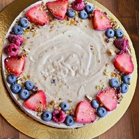 Портокалова торта с плодове 26см