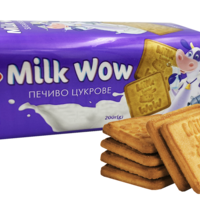 Бисквити Milky Wow 200 г (Украйна)