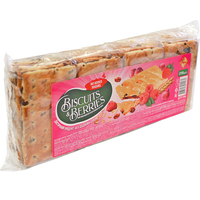 Бисквити Biscuits & Berries с малини и стафиди 210 г (Украйна)