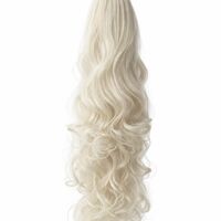 Опашка с шнола - Бяло русо (вълни)