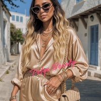 Екстеншън на цял ред в цвят - Натурално рус с естествен корен, ВЪЛНИ