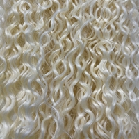 Опашка с мрежа и ластик - Русо 613 - ситни къдрици