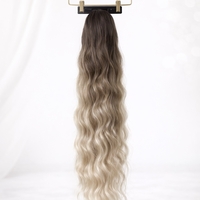 Опашка с шнола - ОМБРЕ на вълни