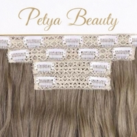 Комплект екстеншън от 4 части - БЕЖОВО РУСО ( ВЪЛНИ)