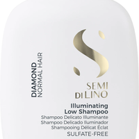 Шампоан за диамантен блясък ALFAPARF SEMI DI LINO DIAMOND ILLUMINATING LOW SHAMPOO 250ml
