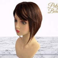 Тупе - 100% естествен косъм – Модел МИНИ - Кестеняво No: 6.0