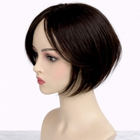 Тупе - 100% естествен косъм – Модел МИНИ - Тъмно кафяво No:3