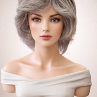 Перука - 100% естествен косъм - МИМИ