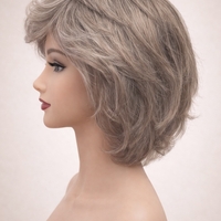 Перука - 100% естествен косъм - МИМИ