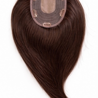 Тупе - 100% естествен косъм – Модел СТАНДАРТ - Кафяво/махагон 45см