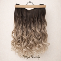 /Премиум/ екстеншън от 1 част в цвят - БАЛЕАЖ (ВЪЛНИ)