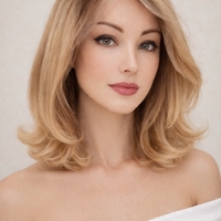 Перука - 100% естествен косъм - НАТАЛИ