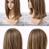 Перука - ПЛАМЕНА - РЕАЛИСТИЧЕН скалп